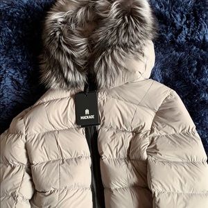 Women’s size large Mackage (long coat)